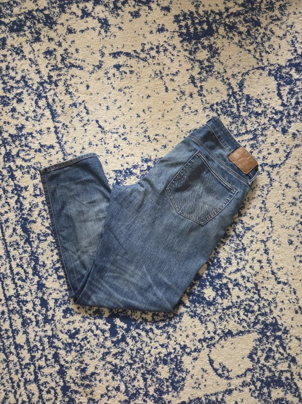 American Eagle Outfitters Men's Slim Jeans - Medium Blue Wash
